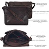 image:imageLeather Flapover Small Crossbody Handbag Purse for Women with Adjustable Strap amp Overflap Snap Closure ToteBagBrown Wash
