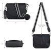 image:imageOzora Genuine Leather Crossbody Bag for Women Adjustable StrapBlack Ndm W2 Coin