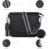 image:imageOzora Genuine Leather Crossbody Bag for Women Adjustable StrapBlack Ndm W2 Coin