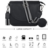 image:imageOzora Genuine Leather Crossbody Bag for Women Adjustable StrapBlack Ndm W2 Coin
