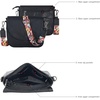 image:imageOzora Genuine Leather Crossbody Bag for Women Adjustable StrapBlack Ndm W3