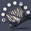 image:imageOzora Genuine Leather Crossbody Bag for Women Adjustable StrapBlack Ndm Zebra