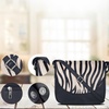 image:imageOzora Genuine Leather Crossbody Bag for Women Adjustable StrapBlack Ndm Zebra