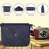 image:imageOzora Genuine Leather Crossbody Bag for Women Adjustable StrapBlue Ndm