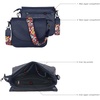image:imageOzora Genuine Leather Crossbody Bag for Women Adjustable StrapBlue Ndm W3