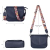 image:imageOzora Genuine Leather Crossbody Bag for Women Adjustable StrapBlue Ndm W3