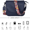 image:imageOzora Genuine Leather Crossbody Bag for Women Adjustable StrapBlue Ndm W3