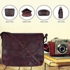 image:imageOzora Genuine Leather Crossbody Bag for Women Adjustable StrapBordeaux Wash