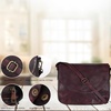 image:imageOzora Genuine Leather Crossbody Bag for Women Adjustable StrapBordeaux Wash