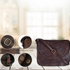 image:imageOzora Genuine Leather Crossbody Bag for Women Adjustable StrapBrown Wash