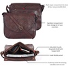 image:imageOzora Genuine Leather Crossbody Bag for Women Adjustable StrapBrown Weaving