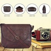 image:imageOzora Genuine Leather Crossbody Bag for Women Adjustable StrapBrown Weaving