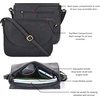 image:imageOzora Genuine Leather Crossbody Bag for Women Adjustable StrapEblack Hunter