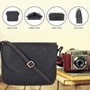image:imageOzora Genuine Leather Crossbody Bag for Women Adjustable StrapEblack Hunter