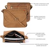 image:imageOzora Genuine Leather Crossbody Bag for Women Adjustable StrapEcognac Hunter