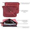 image:imageOzora Genuine Leather Crossbody Bag for Women Adjustable StrapEred Hunter