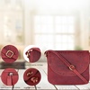 image:imageOzora Genuine Leather Crossbody Bag for Women Adjustable StrapEred Hunter