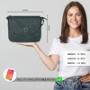 image:imageOzora Genuine Leather Crossbody Bag for Women Adjustable StrapGreen Ndm