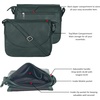 image:imageOzora Genuine Leather Crossbody Bag for Women Adjustable StrapGreen Ndm