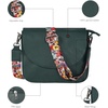 image:imageOzora Genuine Leather Crossbody Bag for Women Adjustable StrapGreen Ndm W3