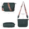 image:imageOzora Genuine Leather Crossbody Bag for Women Adjustable StrapGreen Ndm W3
