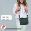 image:imageOzora Genuine Leather Crossbody Bag for Women Adjustable StrapGreen Ndm W3