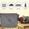 image:imageOzora Genuine Leather Crossbody Bag for Women Adjustable StrapGrey
