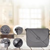 image:imageOzora Genuine Leather Crossbody Bag for Women Adjustable StrapGrey