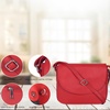 image:imageOzora Genuine Leather Crossbody Bag for Women Adjustable StrapRed Ndm