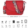 image:imageOzora Genuine Leather Crossbody Bag for Women Adjustable StrapRed Ndm W3