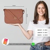 image:imageOzora Genuine Leather Crossbody Bag for Women Adjustable StrapTan Ndm