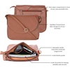 image:imageOzora Genuine Leather Crossbody Bag for Women Adjustable StrapTan Ndm