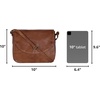 image:imageOzora Genuine Leather Crossbody Bag for Women Adjustable StrapTan Wash