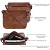 image:imageOzora Genuine Leather Crossbody Bag for Women Adjustable StrapTan Wash