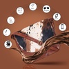 image:imageOzora Genuine Leather Crossbody Bag for Women Adjustable StrapTan Wash Spotted