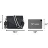 image:imageOzora Genuine Leather Crossbody Purse for Women Shoulder BagBlack Ndm W2