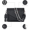 image:imageOzora Genuine Leather Crossbody Purse for Women Shoulder BagBlack Ndm W2