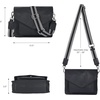 image:imageOzora Genuine Leather Crossbody Purse for Women Shoulder BagBlack Ndm W2