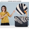 image:imageOzora Genuine Leather Crossbody Purse for Women Shoulder BagBlack Ndm Zebra