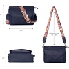 image:imageOzora Genuine Leather Crossbody Purse for Women Shoulder BagBlue Ndm W3