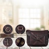 image:imageOzora Genuine Leather Crossbody Purse for Women Shoulder BagBordeaux Wash