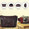 image:imageOzora Genuine Leather Crossbody Purse for Women Shoulder BagBordeaux Wash