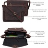 image:imageOzora Genuine Leather Crossbody Purse for Women Shoulder BagBrown Hunter
