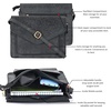 image:imageOzora Genuine Leather Crossbody Purse for Women Shoulder BagEblack Hunter