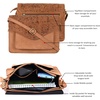 image:imageOzora Genuine Leather Crossbody Purse for Women Shoulder BagEcognac Hunter