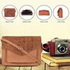image:imageOzora Genuine Leather Crossbody Purse for Women Shoulder BagEcognac Hunter