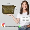 image:imageOzora Genuine Leather Crossbody Purse for Women Shoulder BagGreen Wash