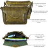 image:imageOzora Genuine Leather Crossbody Purse for Women Shoulder BagGreen Wash