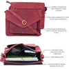 image:imageOzora Genuine Leather Crossbody Purse for Women Shoulder BagRed Hunter