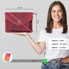 image:imageOzora Genuine Leather Crossbody Purse for Women Shoulder BagRed Hunter